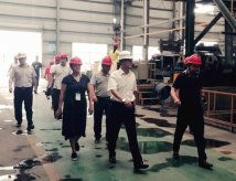 溧陽市副市長來公司開展企業安全生產督